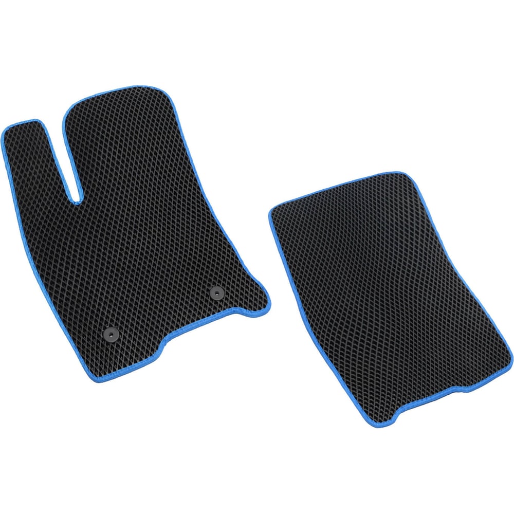 Передние коврики для Skoda Yeti 2008 - 2018 Vicecar передние резиновые брызговики для skoda yeti 2014 г в srtk