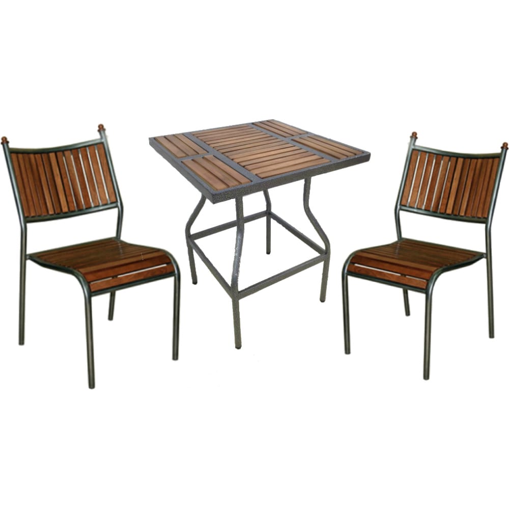 Набор мебели Garden Story табурет 380х380х450 мм коричневый сиденье квадратное большой violet ротанг 2202 1 220201
