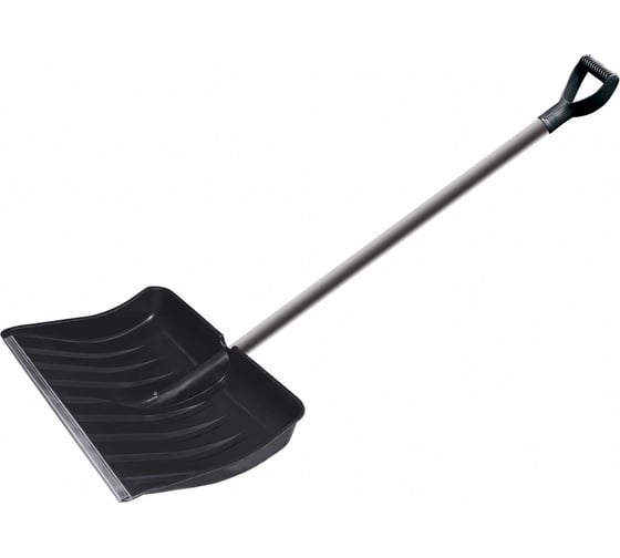 Изображение товара Лопата для снега Без бренда 512x408 мм, алюминиевый черенок с ручкой, 32 мм 68107-3