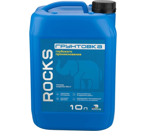 Изображение товара Грунтовка ROCKS ГП 10л 010