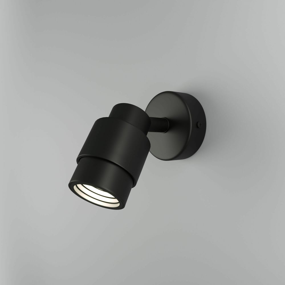 Настенный светильник Eurosvet светодиодный спот eurosvet plat 20125 1 черный