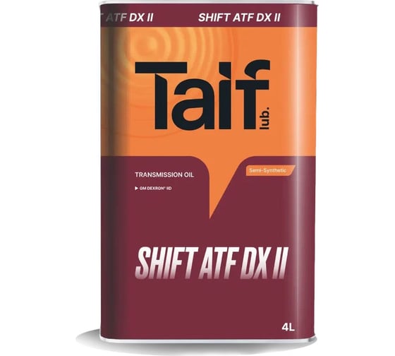 Изображение товара Автомобильное масло TAIF SHIFT ATF DX II, 4 л 214002