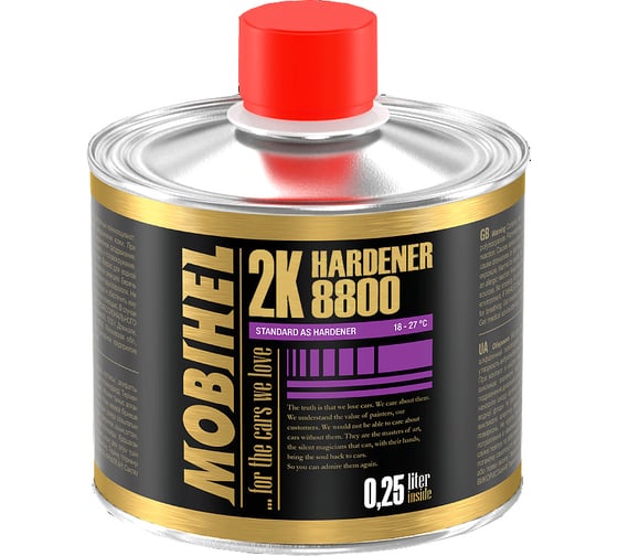 Изображение товара Отвердитель MOBIHEL 2К 8800, 0.25 л 41947911