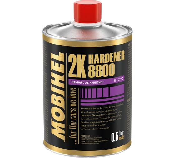 Изображение товара Отвердитель MOBIHEL 2К 8800, 0.5 л 41947901