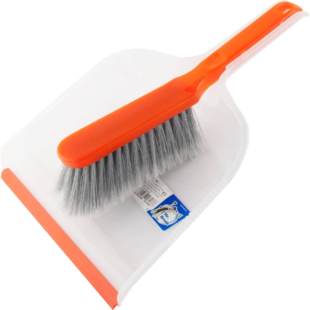 Изображение товара Набор щетка-сметка и совок MR Brush SPRING пластик 3186