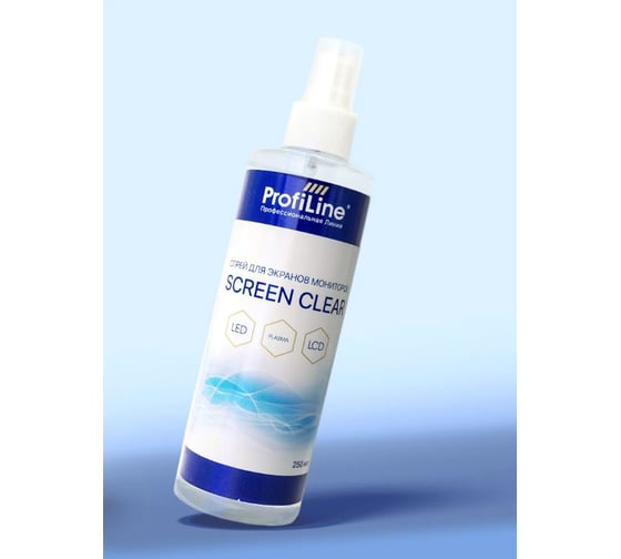 Изображение товара Чистящее средство для оптических поверхностей/мониторов ProfiLine Screen Clean 250 мл. PLSC