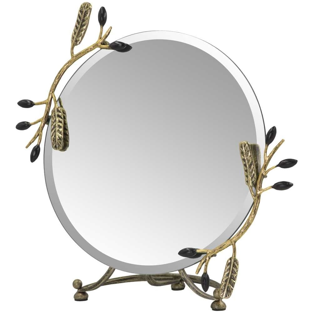 Настольное зеркало BOGACHO дровница др 6 6 кованая бронза