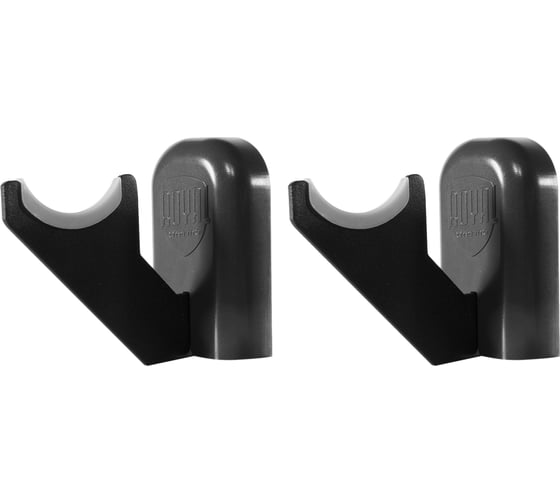 Изображение товара Комплект настенных регулируемых кронштейнов Royal Thermo Design 80, черные НС-1402584