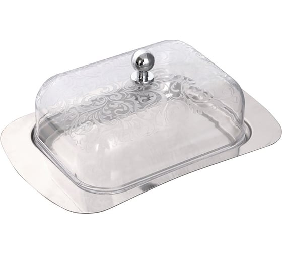 Изображение товара Масленка Agness с пластиковой крышкой, 19х12х7 см 912-010