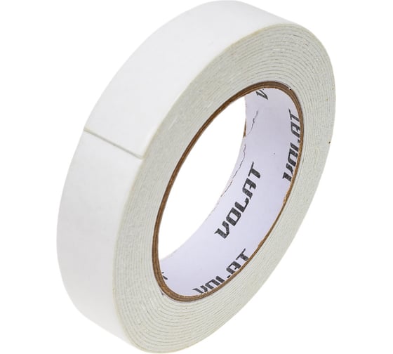 Изображение товара Двухсторонняя монтажная клейкая лента ВОЛАТ 25 мм, 5 м 69025-05