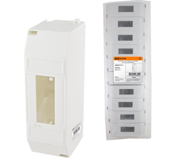 Изображение товара Бокс TDM ELECTRIC для наружной установки КМПн 1/2 IP20, индивидуальный штрихкод SQ0907-0111