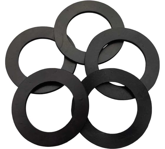 Изображение товара Резиновая прокладка HG 1 1/4" ( 24 х 37 x 2мм) 5 шт 1647294