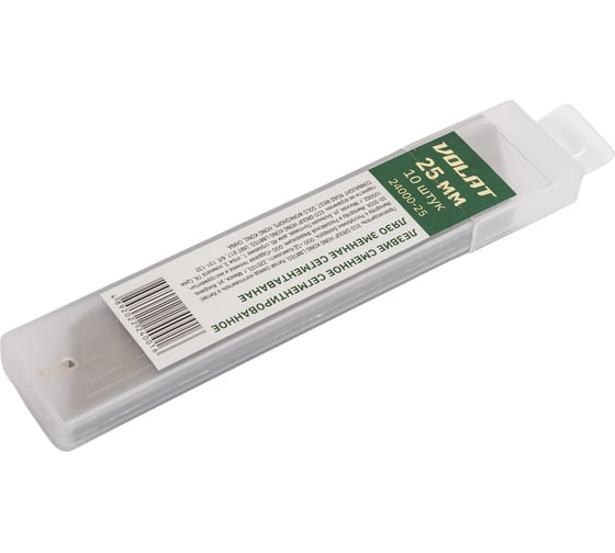 Изображение товара Лезвия сменные сегментированные 10 шт, 25 мм ВОЛАТ 24000-25