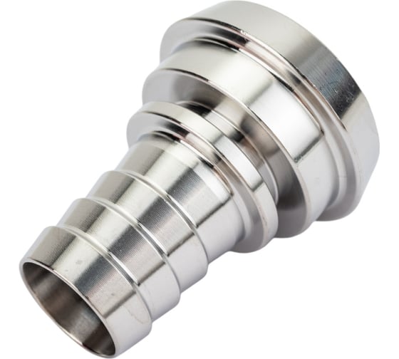 Изображение товара Конический штуцер TITAN LOCK 0,75in под рукав DIN 11851 DN20 нержавеющая сталь 316L TL20CONSS