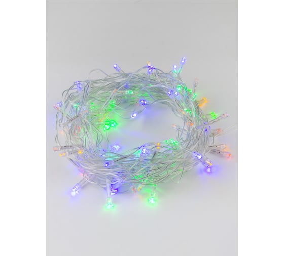 Изображение товара Светодиодная гирлянда Uniel ULD-S1000-100/DTA MULTI, IP20 UL-00007199