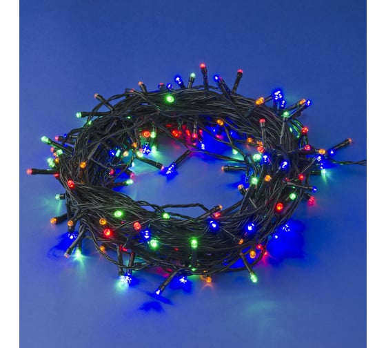 Изображение товара Светодиодная гирлянда Uniel ULD-S1000-100/DGA MULTI, IP20 UL-00008405