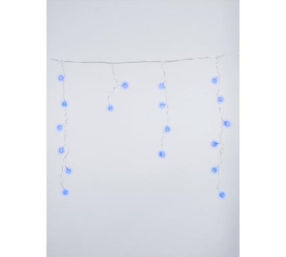 Изображение товара Светодиодная гирлянда Uniel Бахрома ULD-B1805-048/DTA BLUE, IP20 UL-00007206