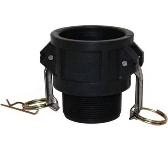 Изображение товара Камлок TITAN LOCK 3" типа B розетка, наружная резьба BSP (полипроп.) TL300BPP