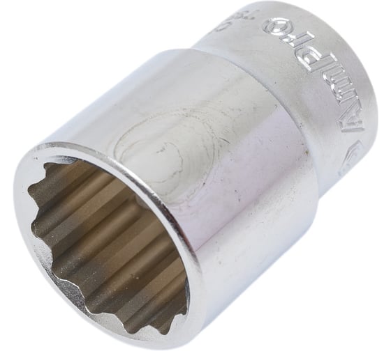 Изображение товара Головка 12-гранная 1/2 дюйма, 20 мм AmPro T335470