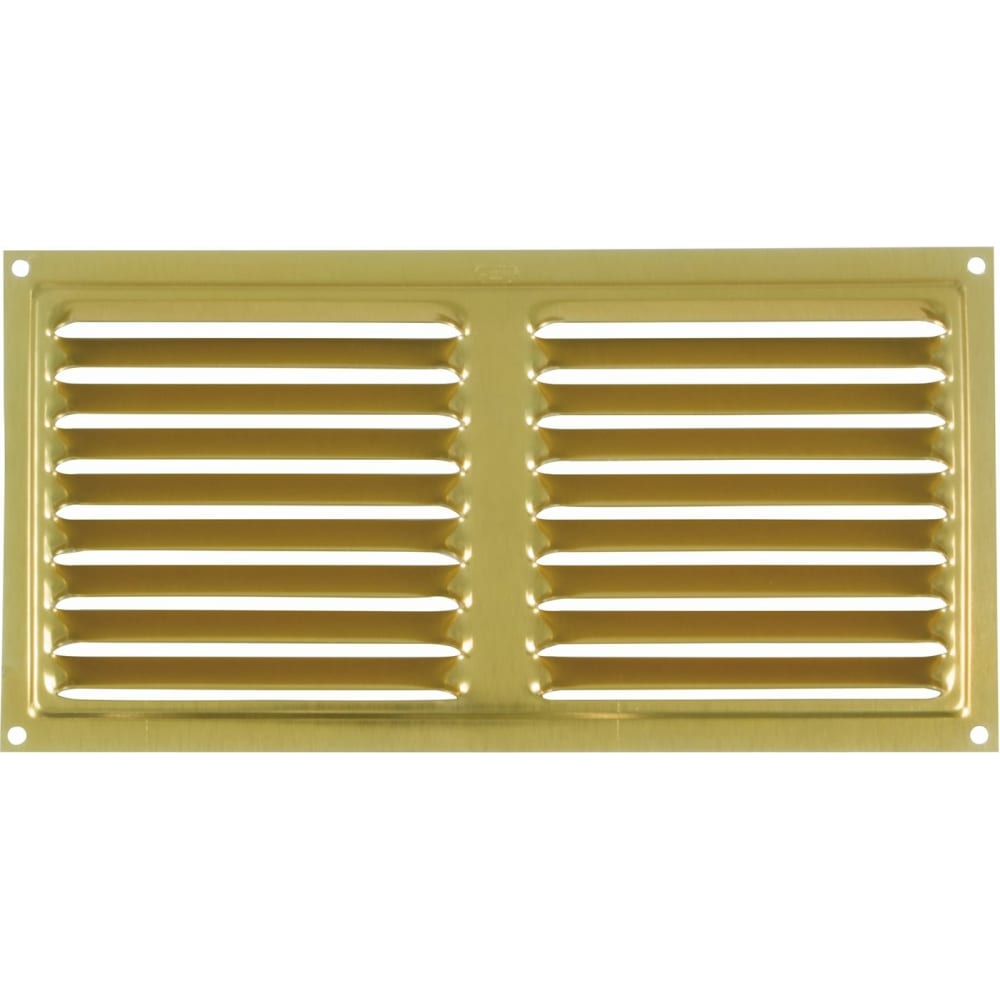 Вентиляционная решетка Amig пряжка регулирующая двухщелевая 45 × 28 мм толщина 3 5 мм 5 шт золотой