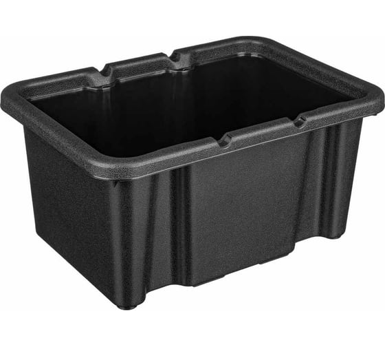 Изображение товара Ящик Бытпласт "ХОББИ" 330x230x160 мм, черный 43122900016