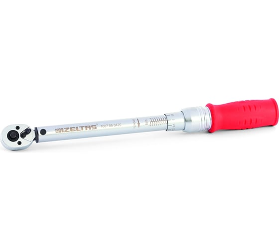 Изображение товара Динамометрический ключ IZELTAS трещоточный 1/4 4-20 Нм 1607060420