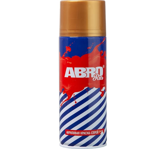 Изображение товара Краска-спрей ABRO Rus № 35 золотая металлик 473 мл SPO-035-R