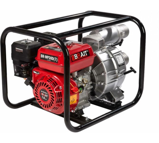 Изображение товара Бензиновая мотопомпа BRAIT BR-WP-30D(7) 15.01.007.047