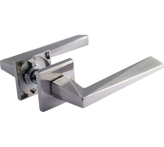 Изображение товара Дверная ручка НОРА-М Slim 133K AL - матовый никель 18629