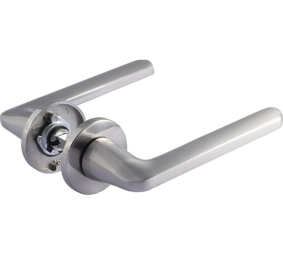 Изображение товара Дверная ручка НОРА-М Slim 134А AL - матовый никель 18634