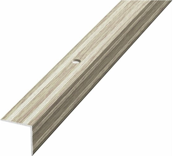 Изображение товара Угол РУССКИЙ ПРОФИЛЬ 21x21 мм, 0.9 м, дуб беленый, 10 шт. 4660003189872