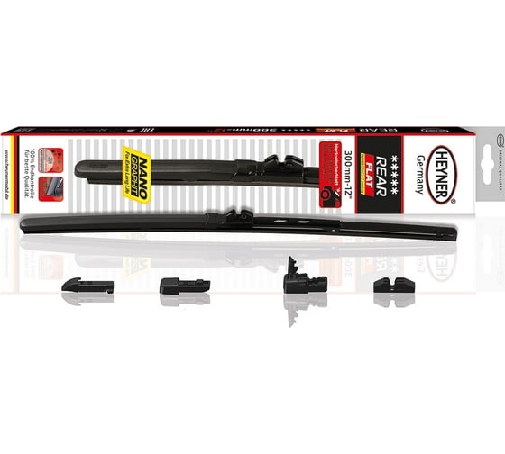 Изображение товара Щетка с/о Heyner 12"/30 см REAR FLAT HYBRID задняя, 1220