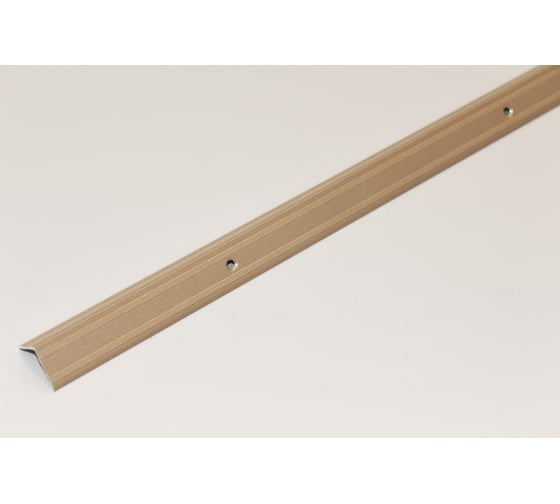 Изображение товара Угол РУССКИЙ ПРОФИЛЬ 21x21 мм, 0.9 м, золото 10 шт. 4607130271483