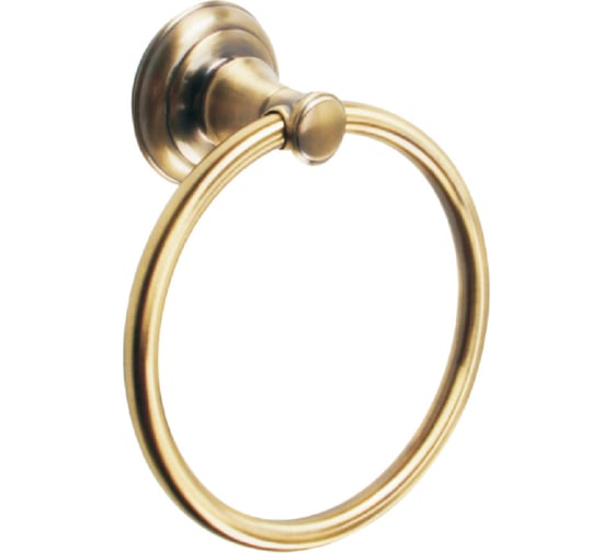 Изображение товара Держатель для полотенца OUTE кольцо, бронза TG2406