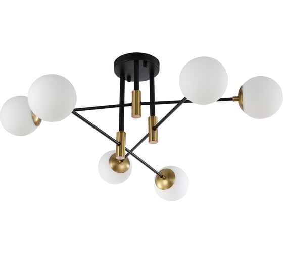 Изображение товара Потолочная люстра Crystal lux FIDEL PL6 BLACK