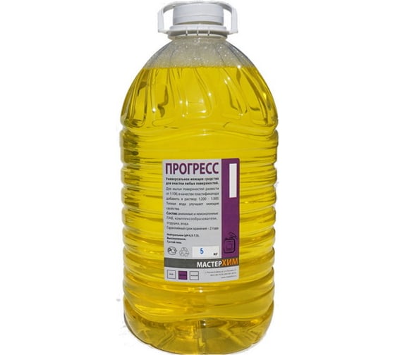 Изображение товара Универсальное моющее средство МАСТЕРХИМ ПРОГРЕСС 5 кг ПЭТ МастерХим 037НП5ПЭТ