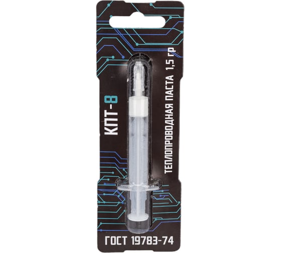 Изображение товара Кремнийорганическая термопаста КПТ-8 1.5 гр STEEL КПТ8_1.5