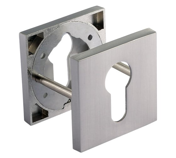 Изображение товара Дверная накладка под цилиндр НОРА-М Slim НК-К - матовый никель 18644