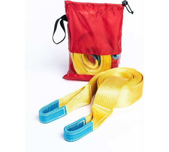 Изображение товара Динамическая стропа Tplus серия Стандарт 6 т, 5 м, мешок T017804