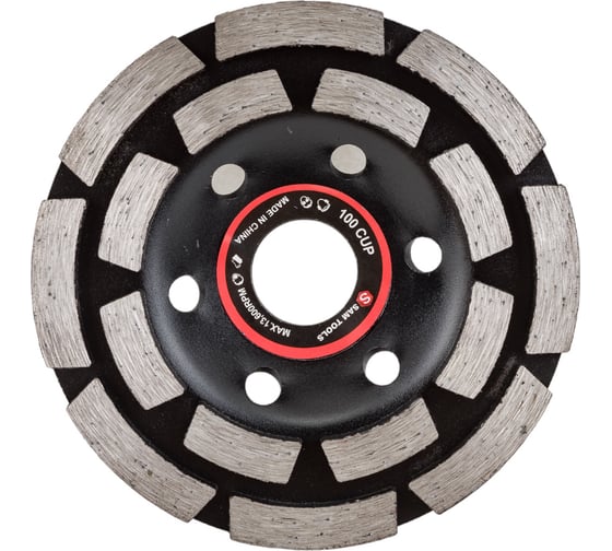 Изображение товара Алмазная чашка SAMGRUPP 2-х рядный сегмент 100/22,2 мм SAMC-086020100