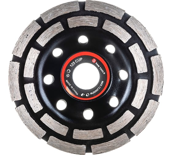 Изображение товара Алмазная чашка SAMGRUPP 2-х рядный сегмент 125 мм SAMC-086020125