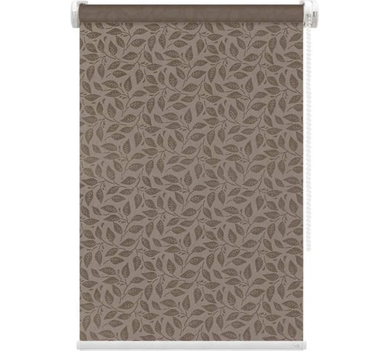 Изображение товара Рулонная штора FixLine AMIGO MOTIVE 55x180 мокко 20289