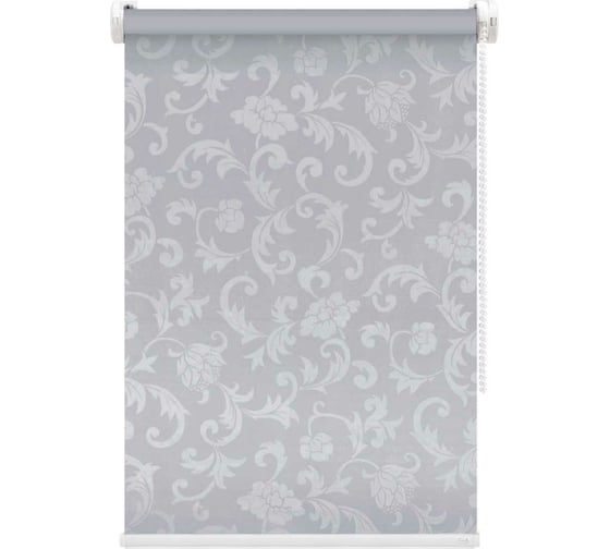 Изображение товара Рулонная штора FixLine AMIGO BLOOM 90x180 серый 21034