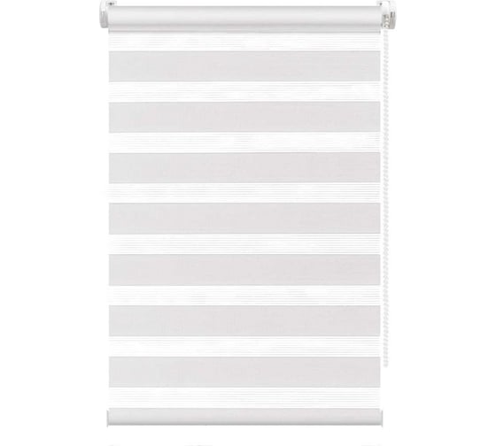 Изображение товара Рулонная штора FixLine AMIGO BASE День-Ночь 70x160 см, белый 21167