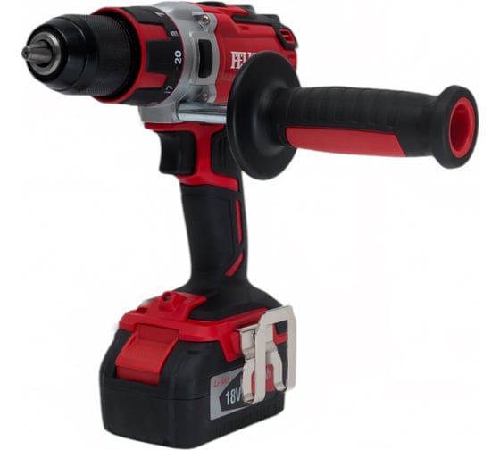 Изображение товара Аккумуляторная ударная дрель-шуруповерт Felisatti ДАУ-13/18BК бесщеточная (кейс, 1 аккум. 4Ач и ЗУ ) 150.5.1.00