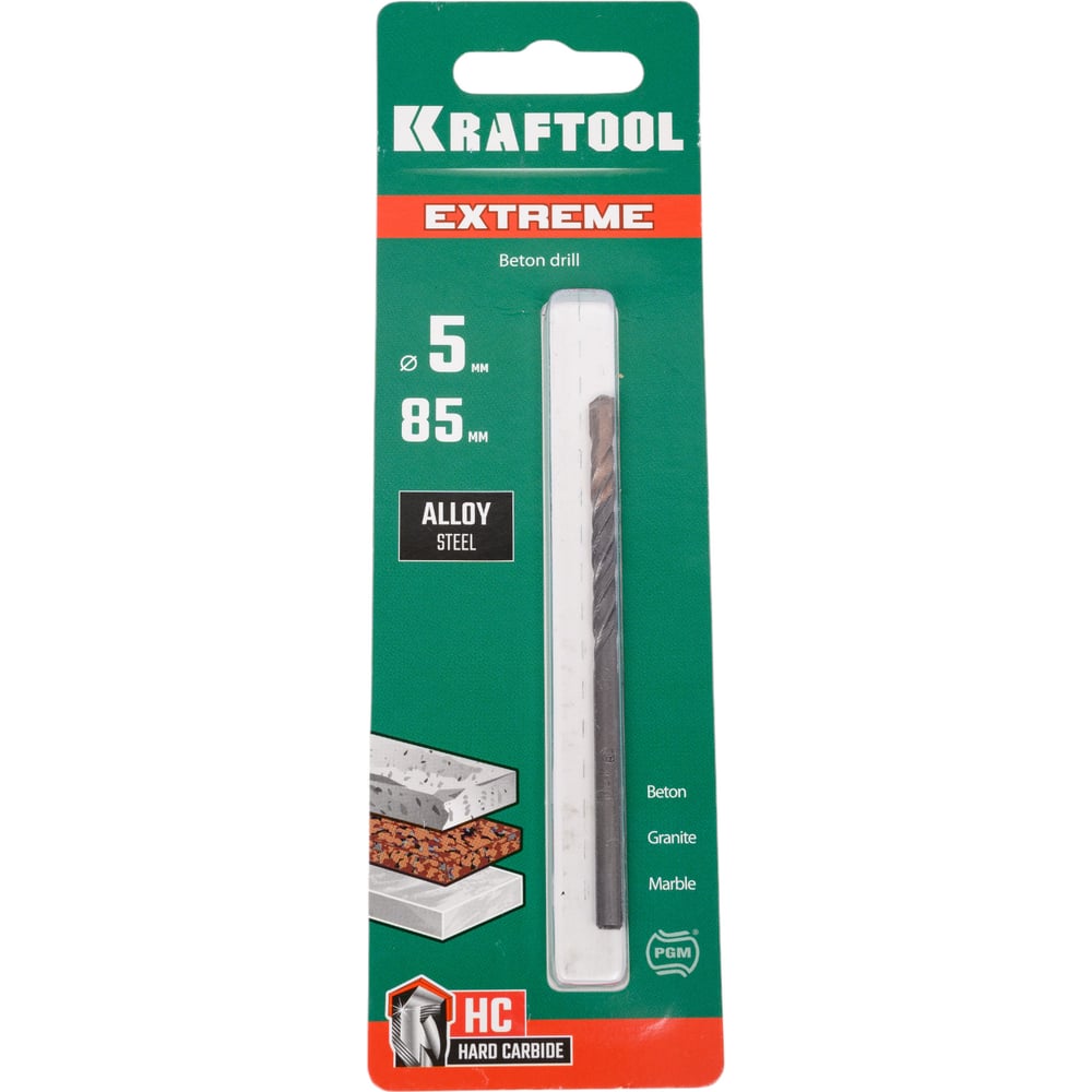 Сверла по бетону Сверло по бетону KRAFTOOL Extreme 29166-085-05