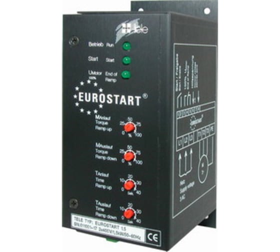 Изображение товара Трехфазное устройство плавного пуска TELE EUROSTART 15 490145