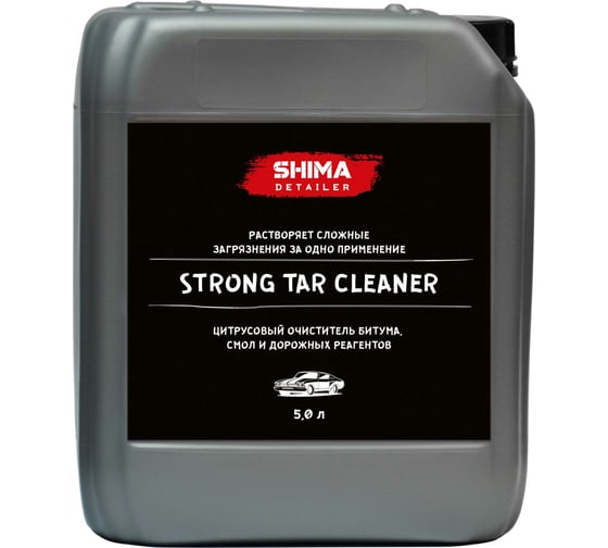 Изображение товара Очиститель битума SHIMA DETAILER STRONG TAR CLEANER 5 л 4603740921916