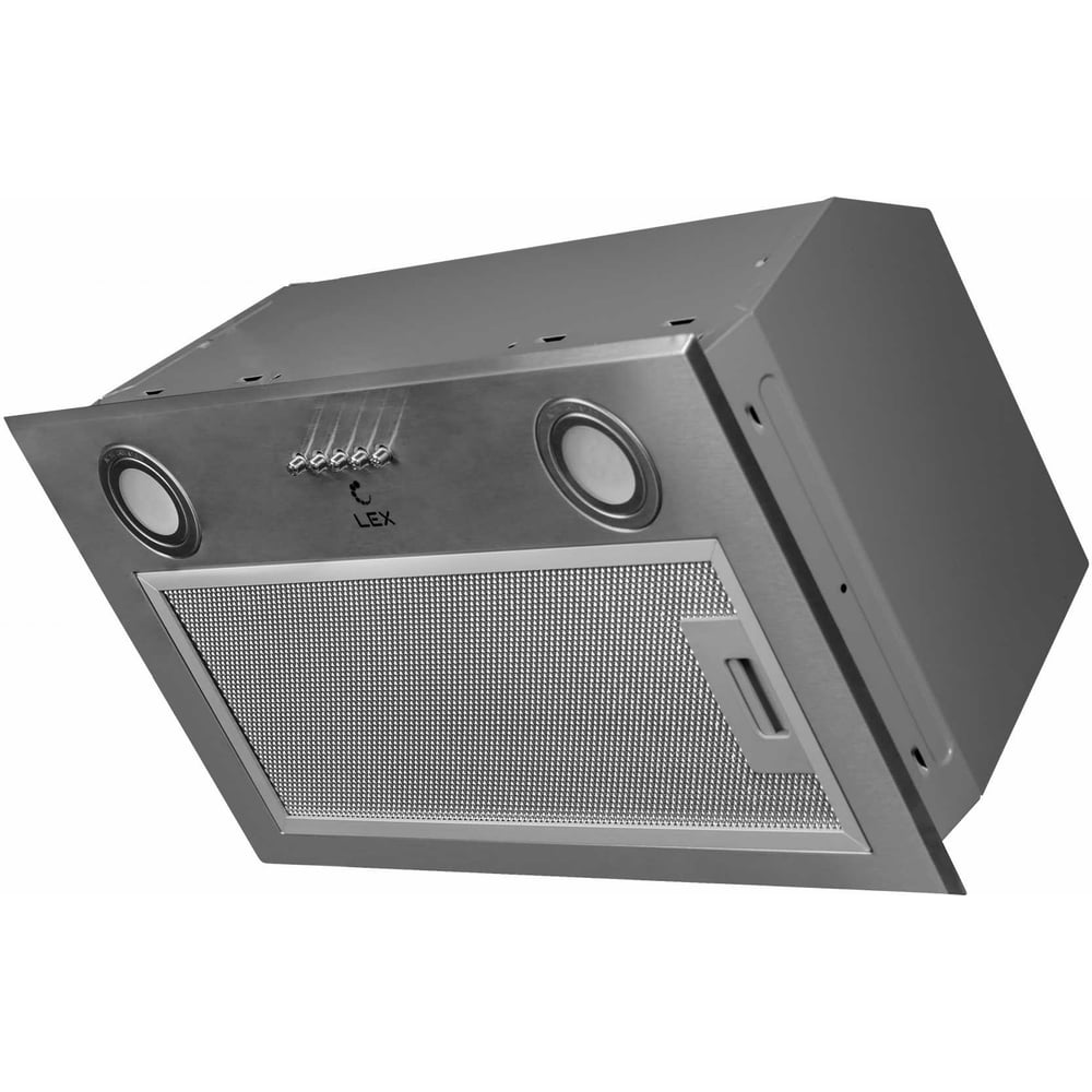 Изображение товара Встраиваемая вытяжка Lex GS BLOC P 600 Inox с отводом и рециркуляцией Изображение товара Встраиваемая вытяжка Lex GS BLOC P 600 Inox с отводом и рециркуляцией