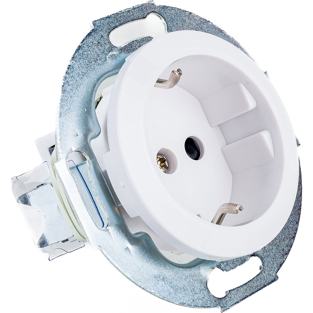 Изображение товара Розетка LK Studio Vintage с защитными шторками, белая